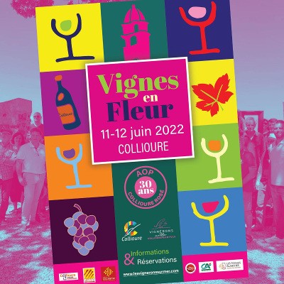 Vignes en Fleur 11-12 juin 2022 Collioure 